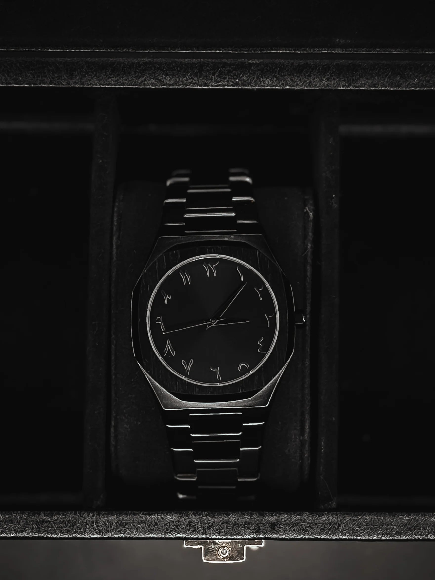 Stainless Steel Arabic Watch